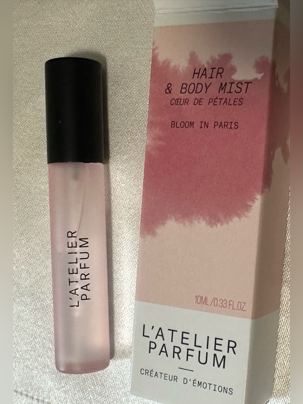 L’Atelier Parfum Bloom in Paris Hair & Body Mist 10ml New in Box